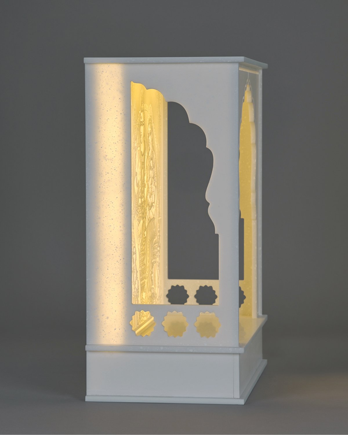 Corian Shiv Parivar Temple For Home