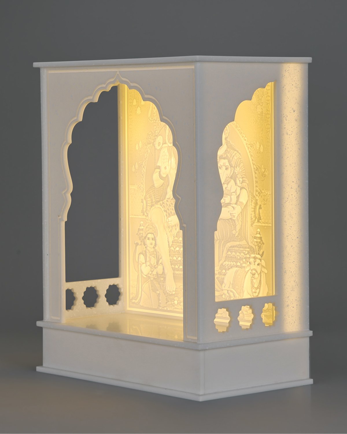 Corian Shiv Parivar Temple For Home