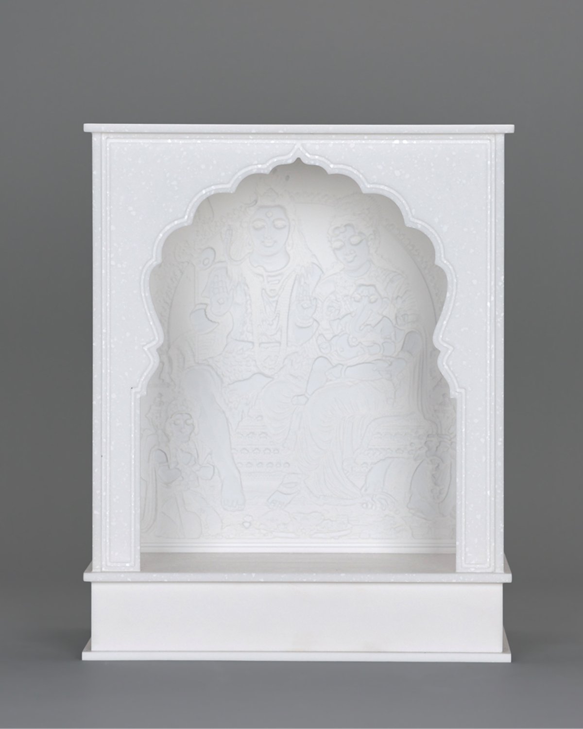 Corian Shiv Parivar Temple For Home