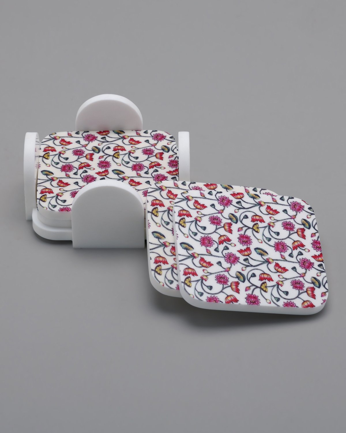 Flower Print Coaster