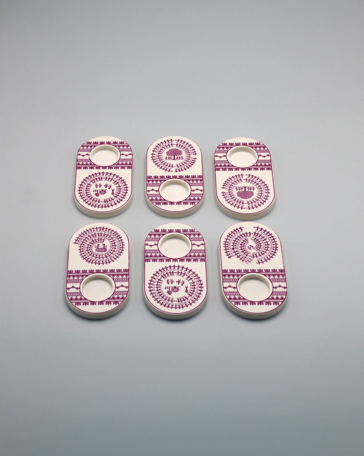 6 Pc T Light Holder