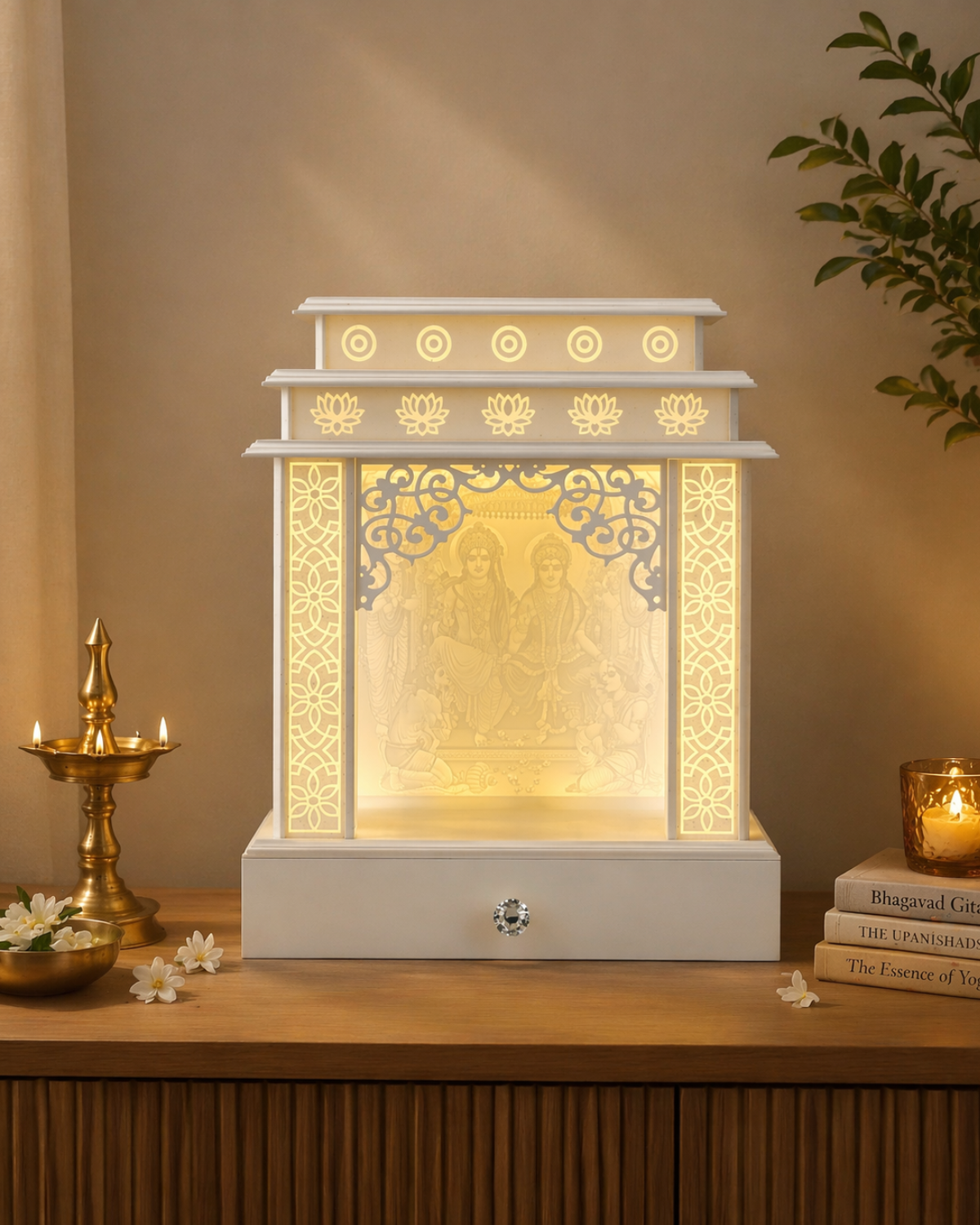 Divine Corian Home Temple